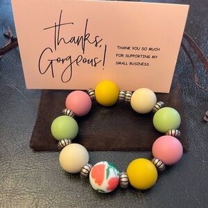 Stretchy Handmade Bracelet ( Brand New)